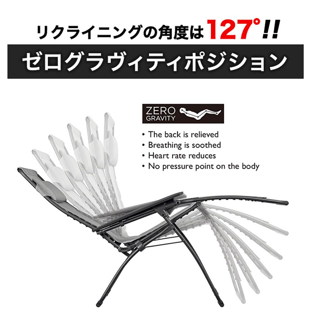 Amazon.co.jp: Lafuma ラフマ リクライニング チェアー lfm2830